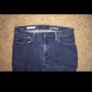 Gap 1969 Jeans Size 36x32 Straight Leg